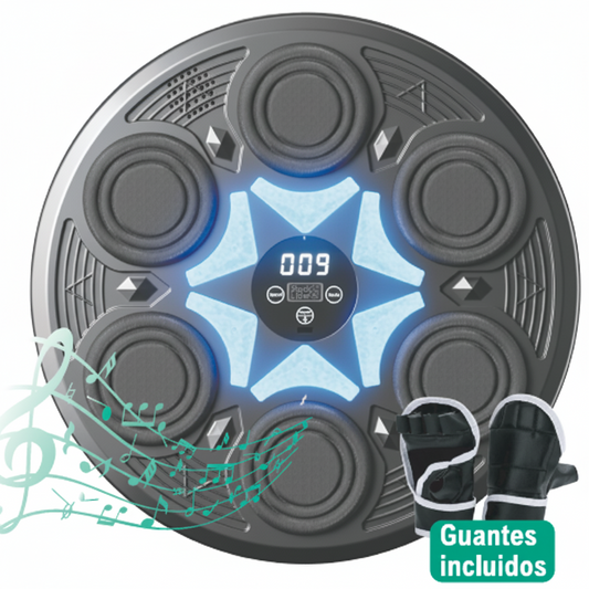 Panel de Boxeo Inteligente - Entrenamiento Profesional con Luces RGB y Bluetooth