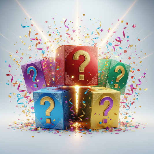 Mega Pack 5 Sorpresas 50€ - 5 Cajas misteriosas sin abrir