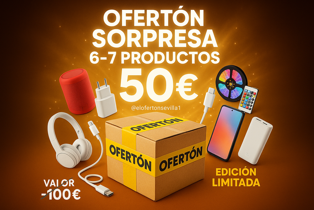Ofertón Sorpresa 50€ - Imagen Principal