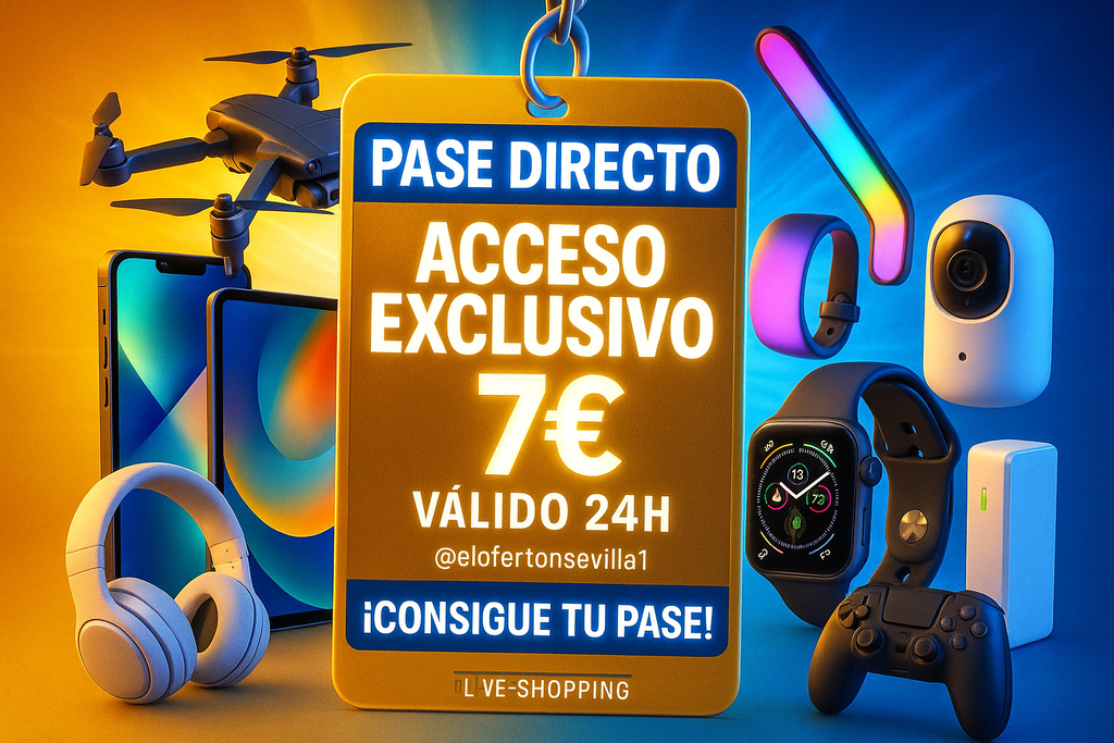 Pase Directo VIP 7€ - Imagen Principal Brillante