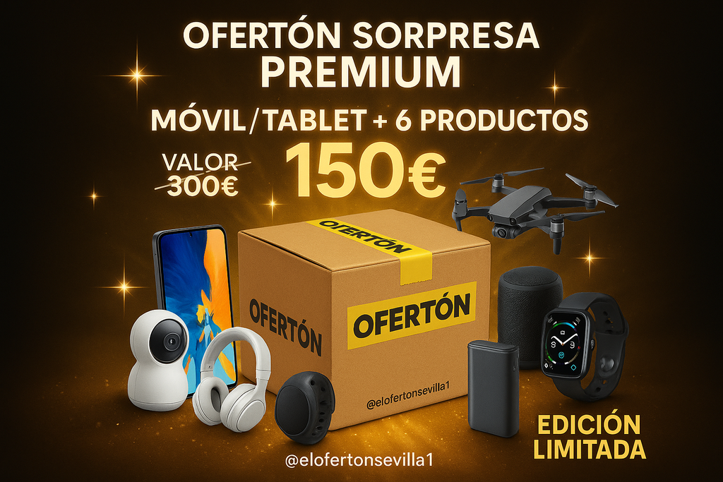 Ofertón Sorpresa Premium 150€ - Imagen Principal