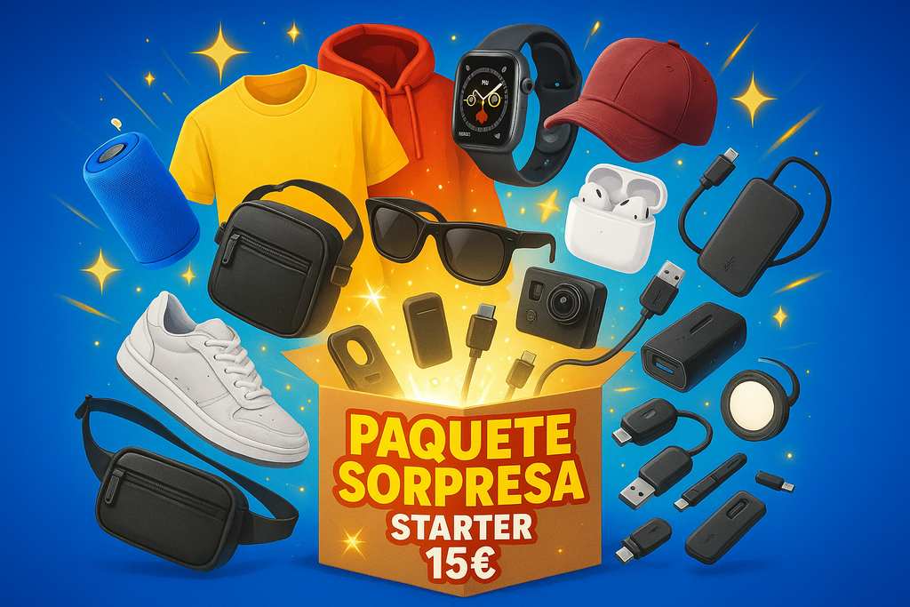 🎁 Paquete Sorpresa Starter 15€